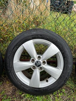 Originál alu kola Škoda 5x100- rapid, Fabia, scala, Kamiq - 2