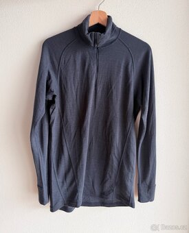 Zánovní merino rolák Devold Duo Active Zip Neck Man Vel. M - 2