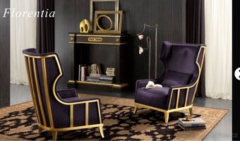 Luxusní Křeslo. Italsky nábytek. Exkluzivní. Vyprodej - 2