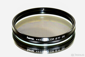2 ks Hama 77mm UV HTMC + CPL polarizační NEPOUŽITÉ - 2