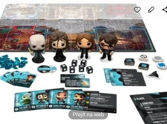 Funko Pop Harry Potter -4 figurky - desková hra - 2