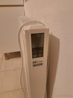 Elektrický radiátor IQ line TOUCH - Nástěnný 1000W - 2