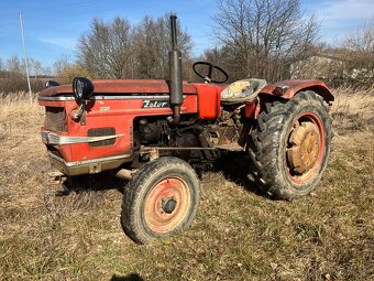 Zetor 2511 původní, odpružená náprava, plná závaží - 2