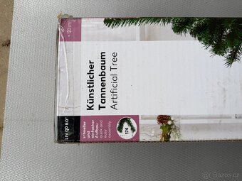 Umělý vánoční stromek 120 cm + světýlka - 2
