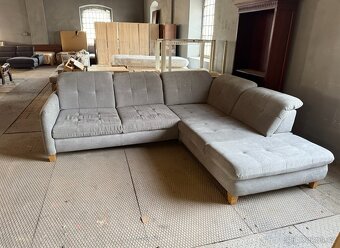 Rohová sedačka nastavitelné opěrky NOVÁ 2. jakost - 2
