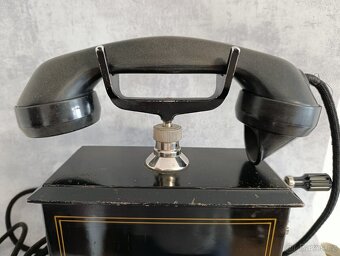 Starý dánský orig.telefon na kliku Kristian Kirk - do sbírky - 2
