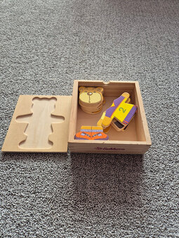 Eichhorn Dřevěná skládačka medvídek - 2