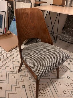 Designový stůl a retro židle - 2