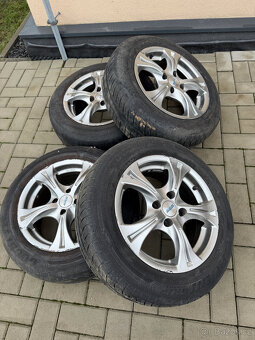 ALU kola 15" komplet - 2