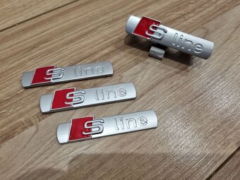 AUDI Sline napisy znak loga S line - 2