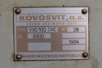 Souřadnicová vyvrtávačka MAS VXD 100 CNC - 2