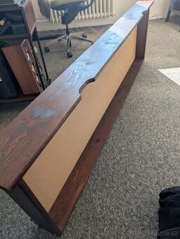 Šuplík pod postel 200 cm ořech - Dremax - 2