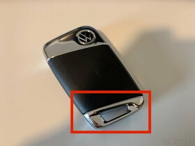Chrom konec klíče VW - originál Passat/Arteon - 2