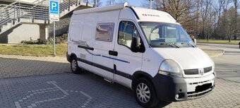 Renault master Adria 2.5 dci, Klima tempomat, tažné - 2