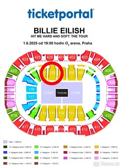 Billie Eilish O2 arena Praha, 1.6.2025 - 2