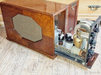 Starožitné rádio Radiola, 313V, SR, rok 1931 - 2
