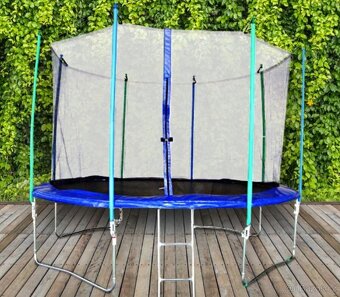 Trampolína Olpran 244 cm s ochrannou sítí - 2