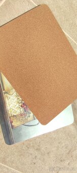 Velké korkové prostírání levandule - 40 × 29 cm - 2