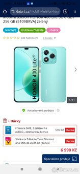 Honor 400 lite 256gb 5 g - 2