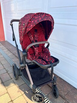 Cybex E-priam rose gold seat pack rockstar - 2