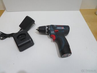 Zánovní aku vrtací šroubovák Bosch GSR 12V-15 - 2