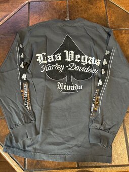 Harley Davidson tričko s dlouhým rukávem unisex vel. S - 2