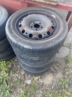 Plechové disky s pneu 5x100 r15 - 2
