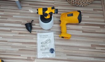 Aku stříkací pistole,pro baterie DeWALT 18-20V, nová. - 2