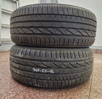 2x letni pneu 205/55/16....91W BRIDGESTONE - 2