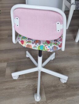 Dětská židle růžová IKEA ÖRFJÄLL - 2