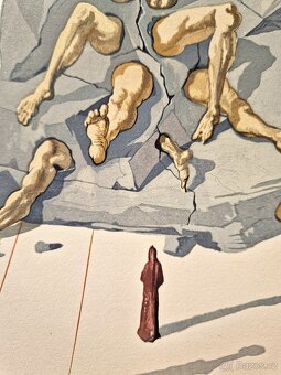 SALVADOR DALI - Simonyho trest (Dante - Božská komédia) (Bez - 2