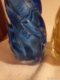 Váza hutní sklo - 2