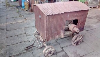 Motor SVET 1924 - pohon starých zemědělských strojů. - 2