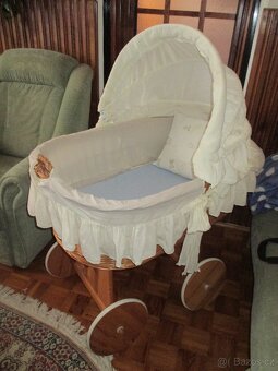 MY SWEET BABY luxusní proutěný košík - 2