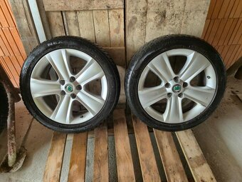 Alu disky Škoda ET 45,  5 x 112 - 2