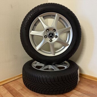 MERCEDES A/B/CLA 5x112 R16 ET44+ZIMNÍ 205/60R16 5,5/5mm - 2