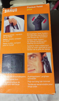 Retro holící strojek na baterky. - 2