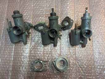 Čz 175/477 karburátor, hlava, výfuk - 2