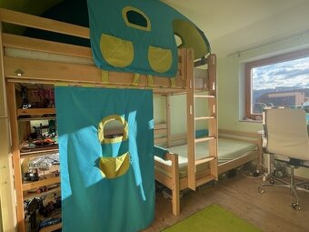 Modulární dětské postele (masiv /patrové i samostatně) - 2