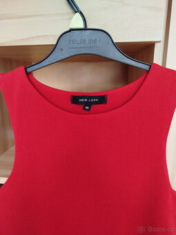 červené šaty, zn.New Look - 2