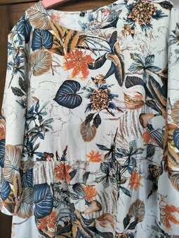 Šaty lněného vzhledu - 2