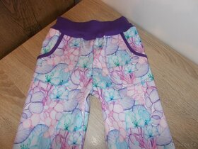 Nové softshelové kalhoty jaro-podzim vel.110 - 2