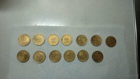 1 Kčs r. 1962, 13 mincí UNC - 2