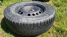 2 ks plecháče + gumy nokian - 2
