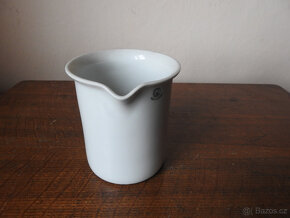 Laboratorní porcelánová výlevka Czechoslovakia - 2