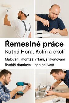 Malířské a řemeslné práce Kutná Hora, Kolín a okolí - 2