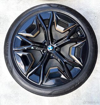 BMW R22 IX orig. 22" alu disky s Letní Pirelli - 2
