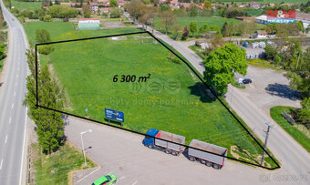 Prodej komerčního pozemku, 6300 m², Zalužany - 2