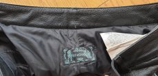 dámské černé kožené moto kalhoty Ixon AMAZON E2003F - 2