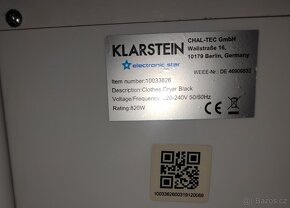 Sušička Klarstein - 2